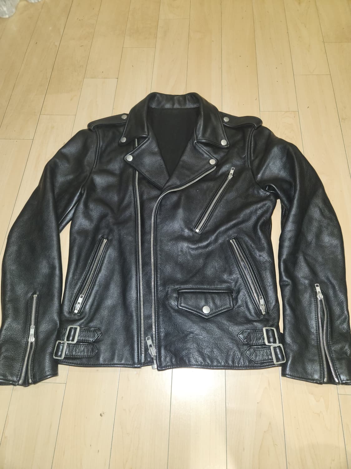 비바스튜디오 천연가죽 라이더 자켓 M 상품이미지1