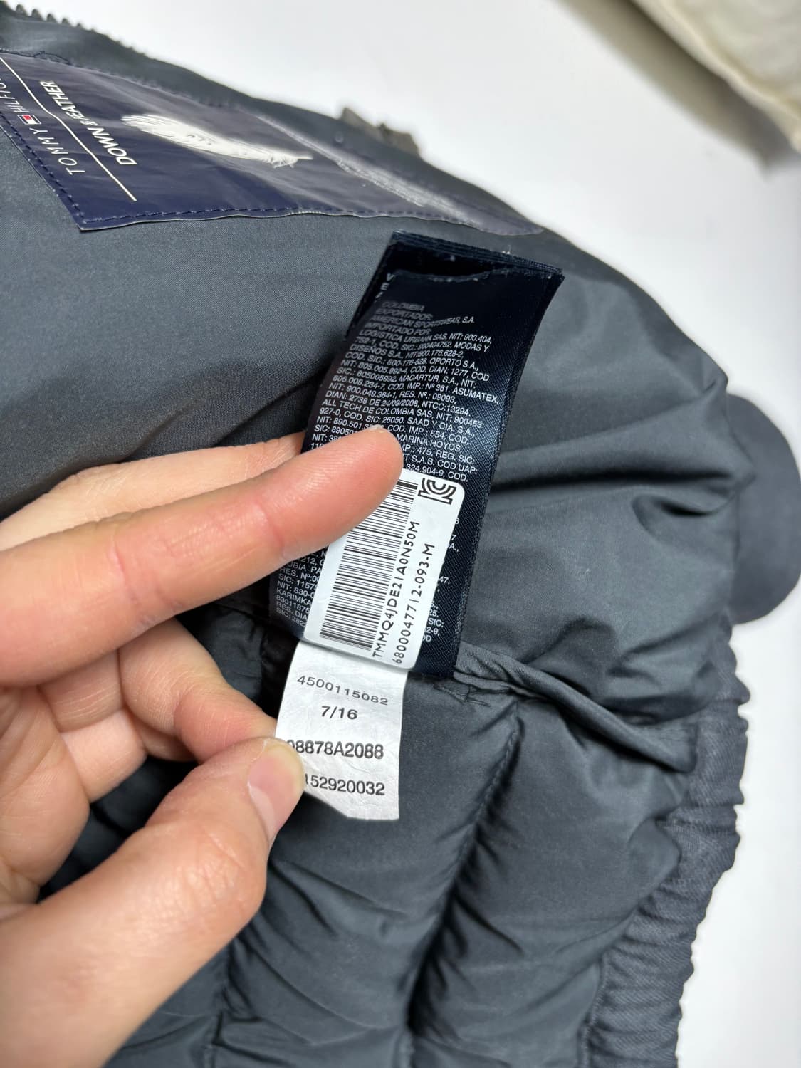 Tommy hilfiger 타미 힐피거 그레이 패딩 상품이미지5