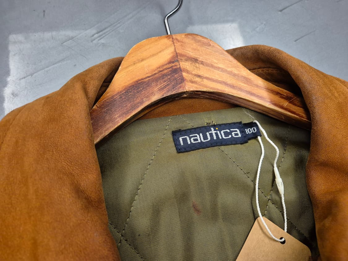 90s NAUTICA 양가죽 자켓 상품이미지9