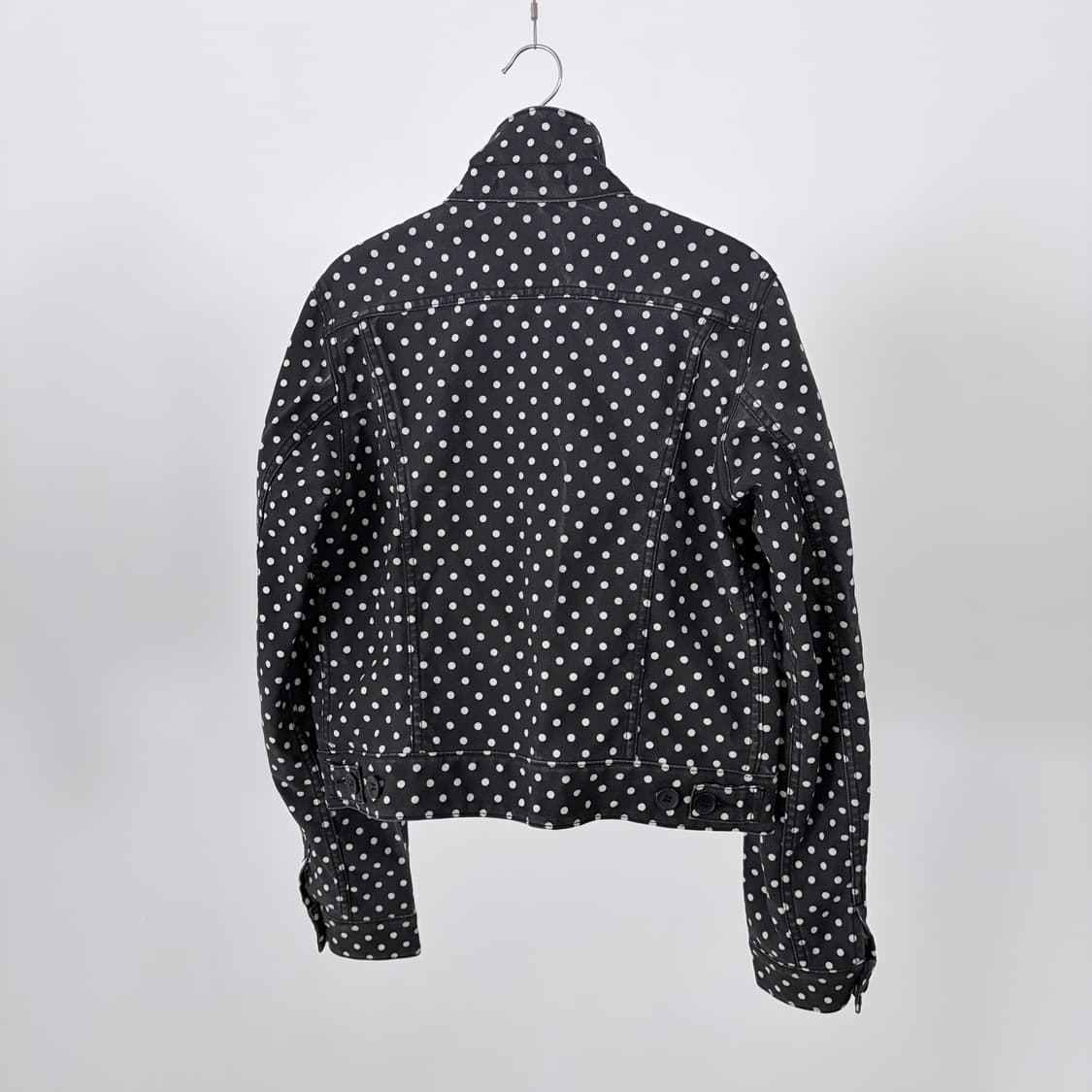 Waxed Polka Dot Panel Jacket 상품이미지6