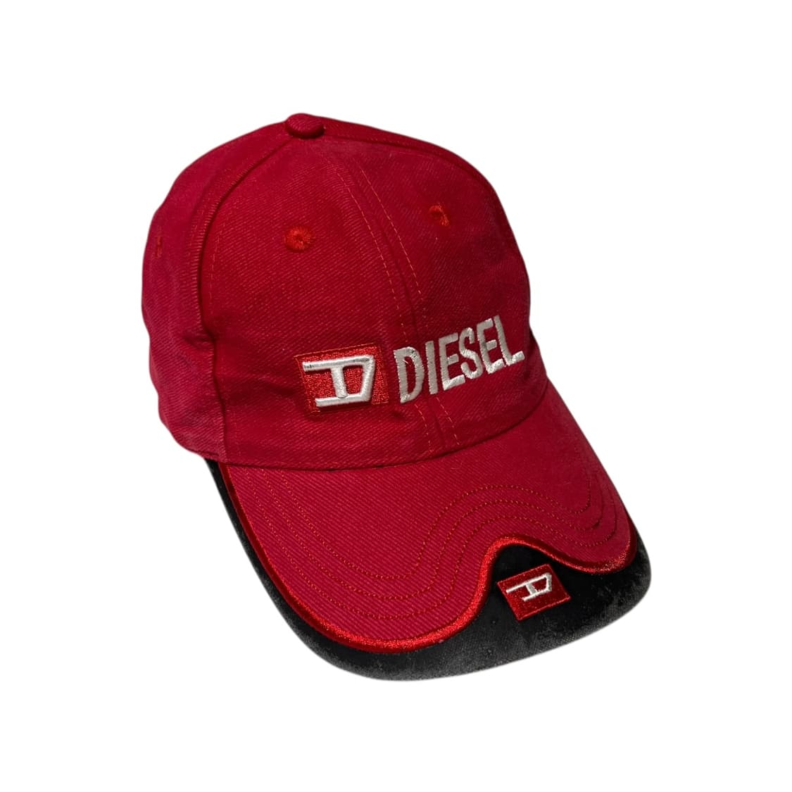 [DIESEL] 디젤 로고 레터링 코튼 볼캡 상품이미지1