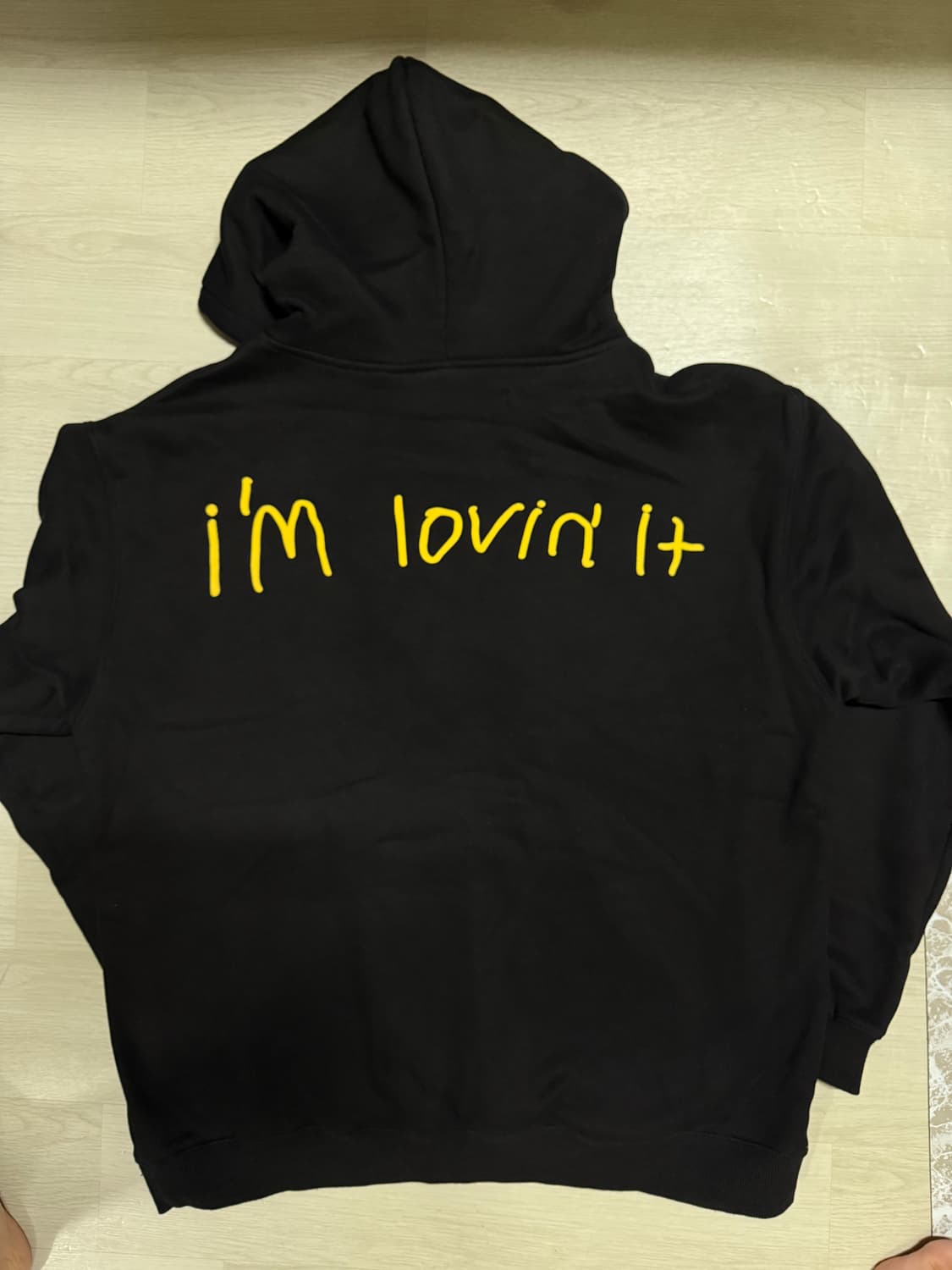 트래비스 스캇 x 맥도날드 후드티 xl 상품이미지2