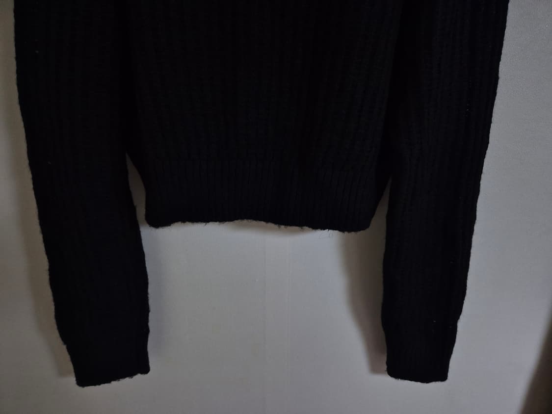 마뗑킴 크롭 블랙 니트 가디건 S 상품이미지6