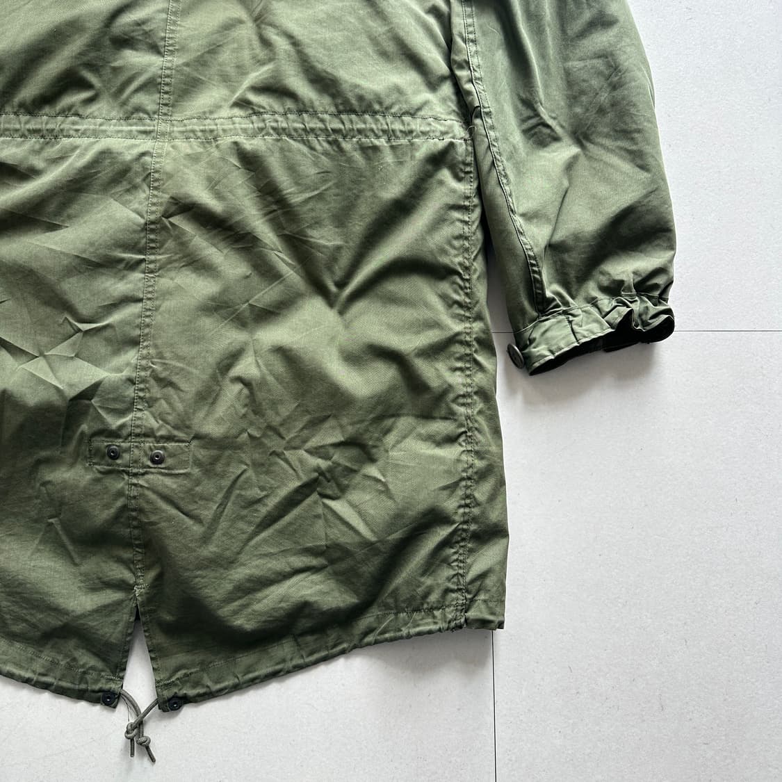 80s 미군 오리지널 M65 피쉬테일 파카 내피포함 XS 상품이미지10