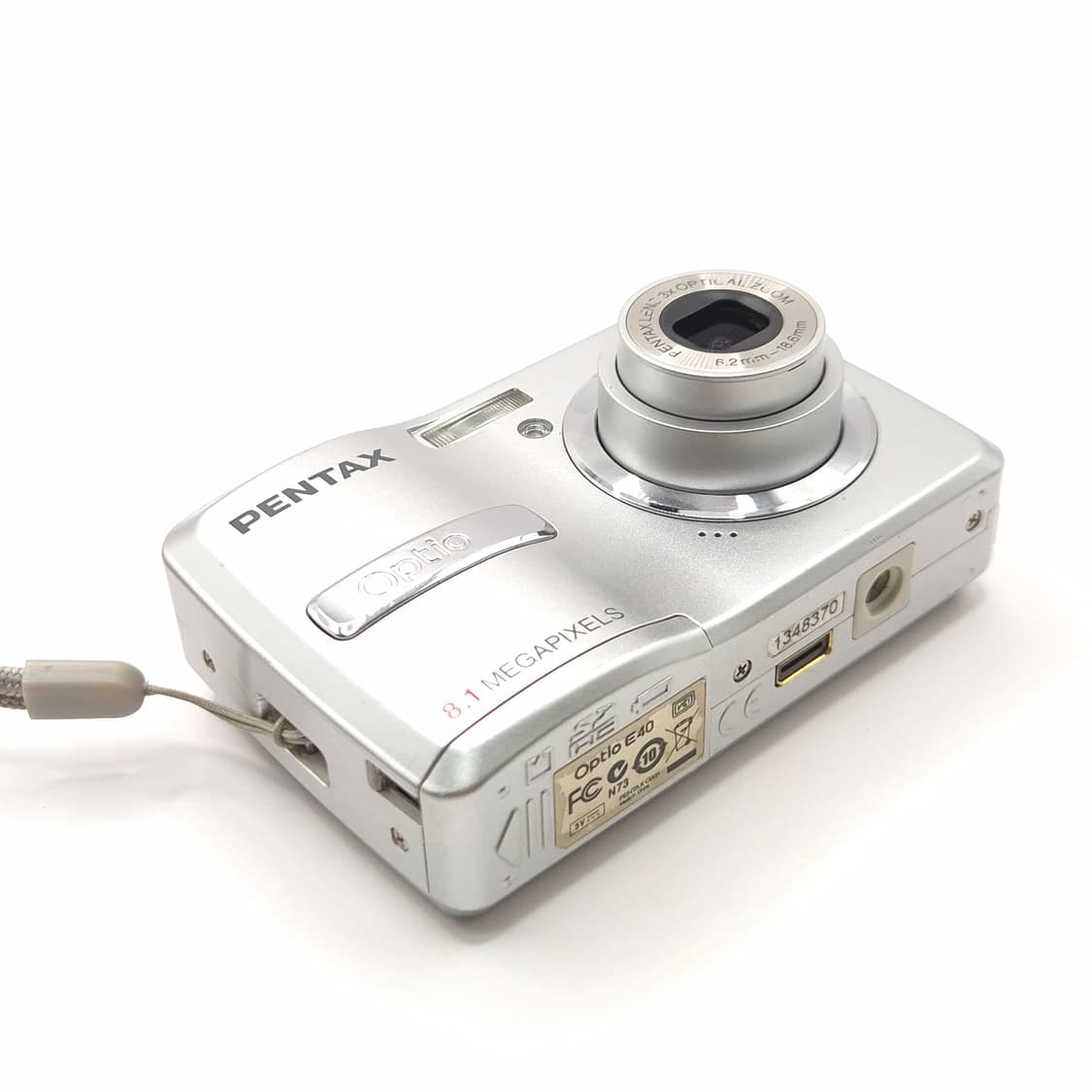 펜탁스 옵티오 E40 실버 ✨｜가볍게 들고 다니는 건전지 디카 감성 💕 상품이미지9