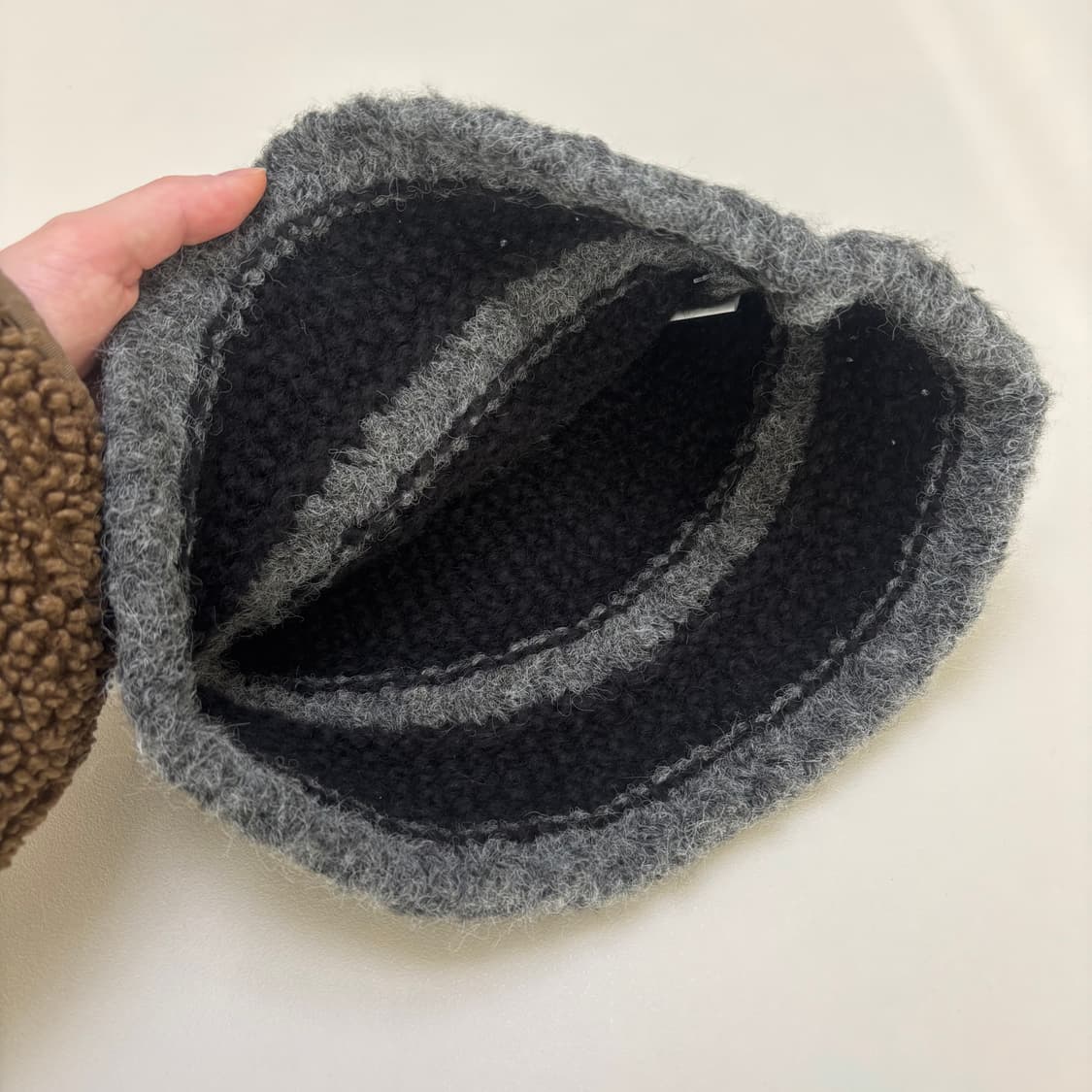 일본 빈티지 니트 버킷햇 (상태 좋음) 상품이미지3