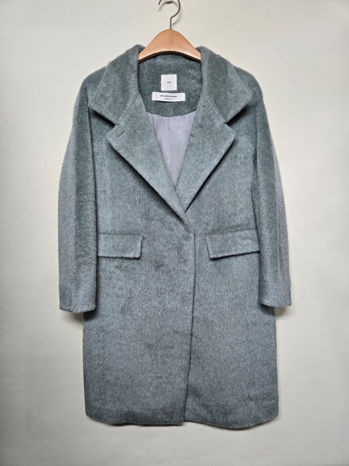 KUHO 룩스 알파카 블렌디드 코트 81-90-155 상품이미지1