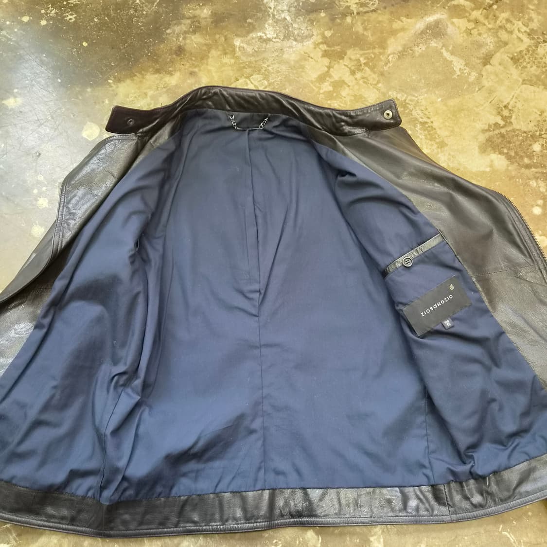 100) 지오송지오 양가죽 라이더자켓 송지오 양가죽자켓 상품이미지5