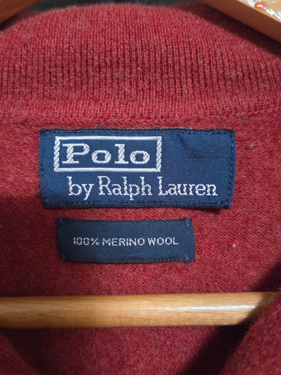 [폴로 랄프로렌] 메리노울 카라 니트 | 00034 상품이미지3