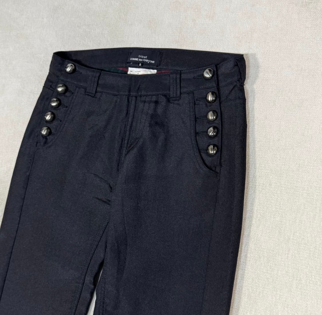 꼼데가르송 트리콧 Button Pants ad2005 상품이미지5