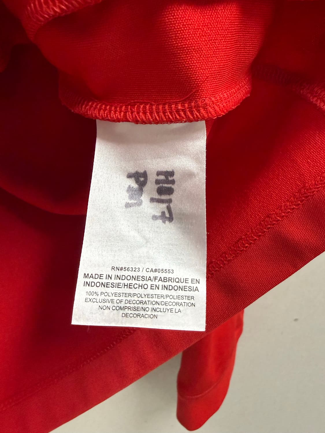 키즈M 여성44-55 / 나이키 빅스우시 져지 트랙탑 레드 상품이미지5