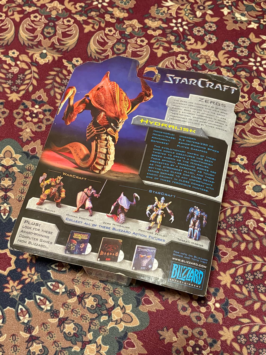 [Os] 1998 블리자드 스타크래프트 저그 히드라리스크 피규어 상품이미지4