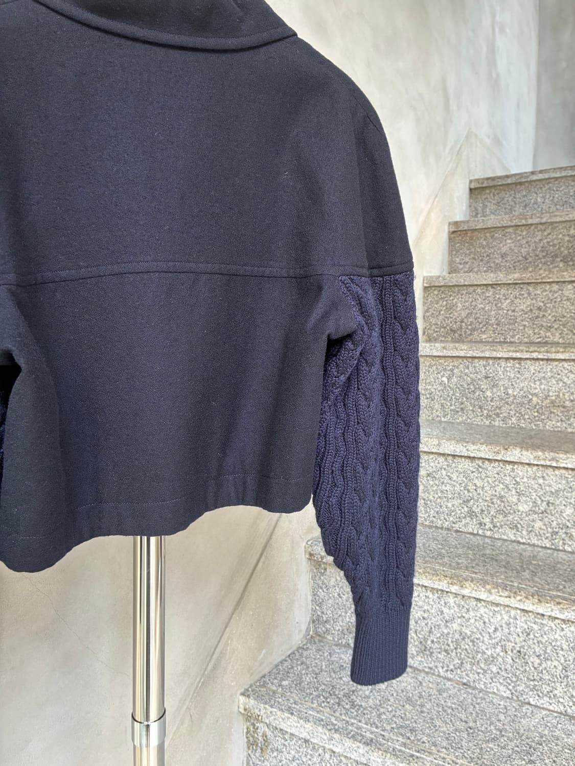 꼼데가르송 트리콧 니트 자켓 상품이미지5