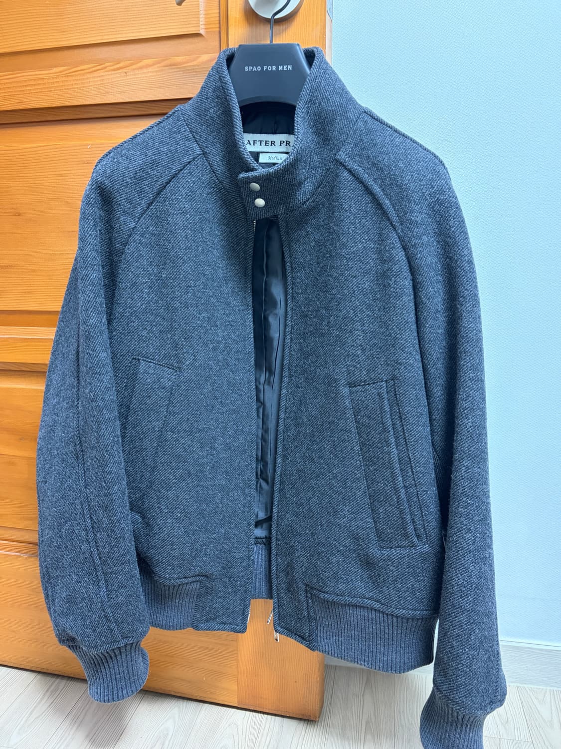 애프터프레이 리가즈 헤링턴 자켓 차콜 M 상품이미지3