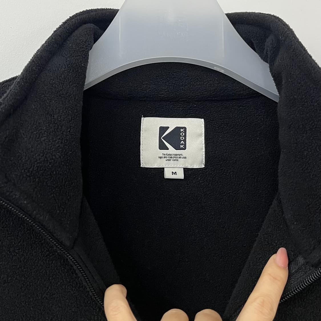 코닥 마이크로플리스 반집업 후리스 맨투맨 상품이미지6