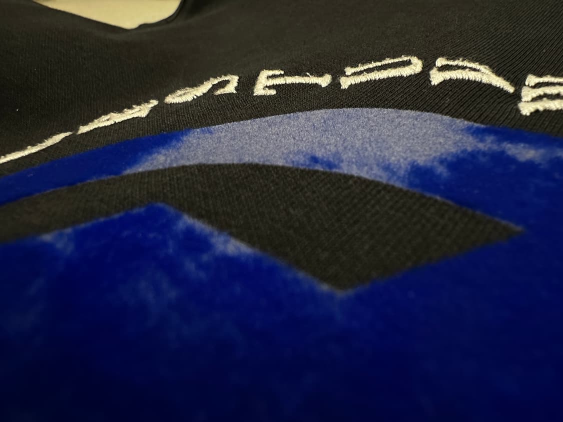 [S-M] 자라 x 아더에러 자수 후드 스웨트셔츠 블랙 상품이미지5