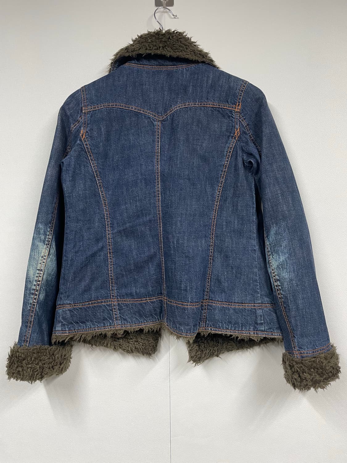 mfsistaz 퍼 데님 자켓 상품이미지6