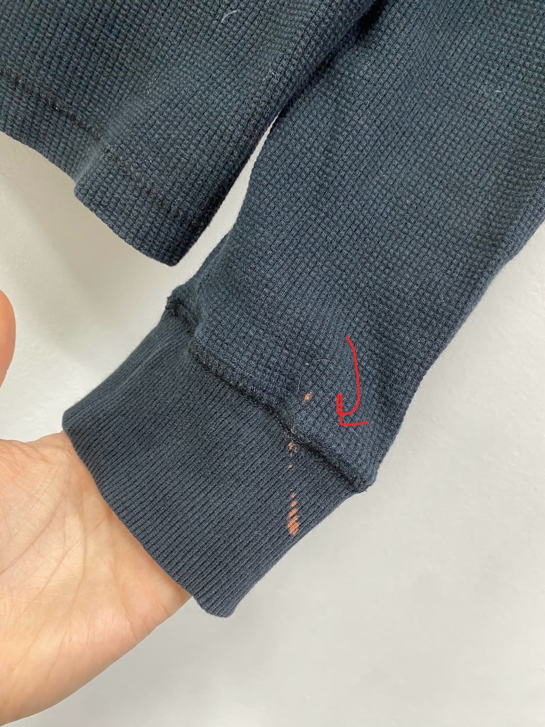 [AVIREX] 아비렉스 와플 y2k 롱슬리브 상품이미지8