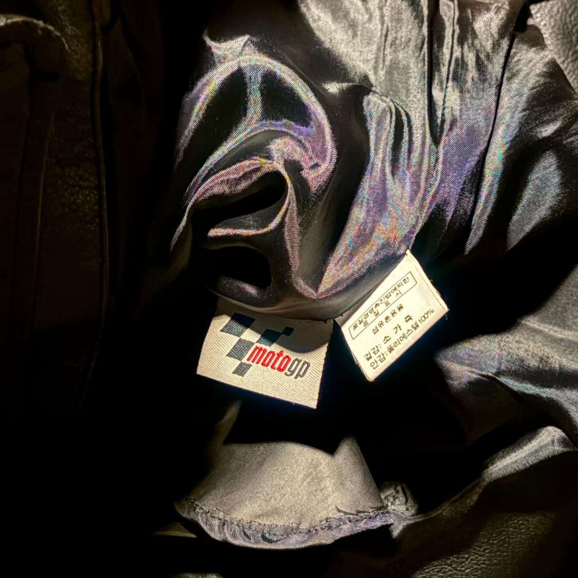 HONDA LEATHER RIDER JACEKT XXL 상품이미지7