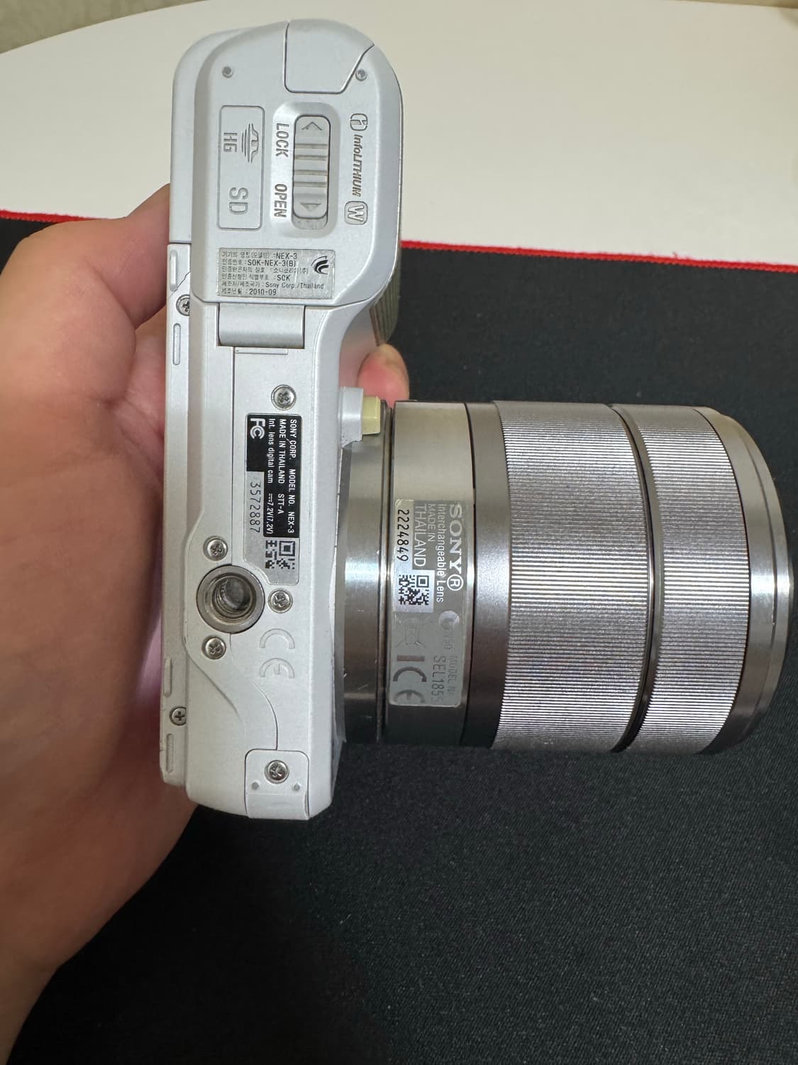 소니 NEX-3 미러리스 + 18-55 렌즈 상품이미지5