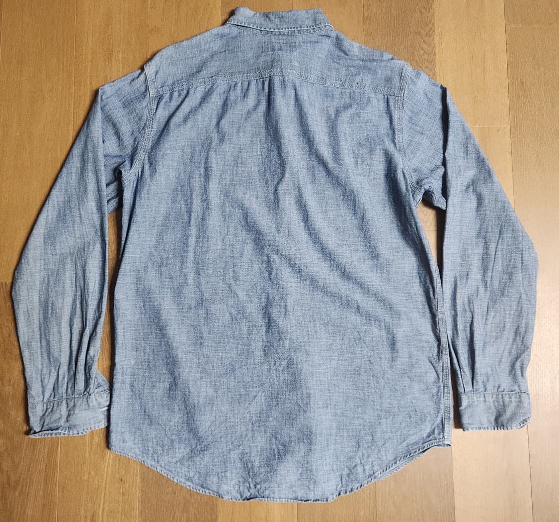 폴로 랄프로렌 샴브레이 데님셔츠(M) 상품이미지6