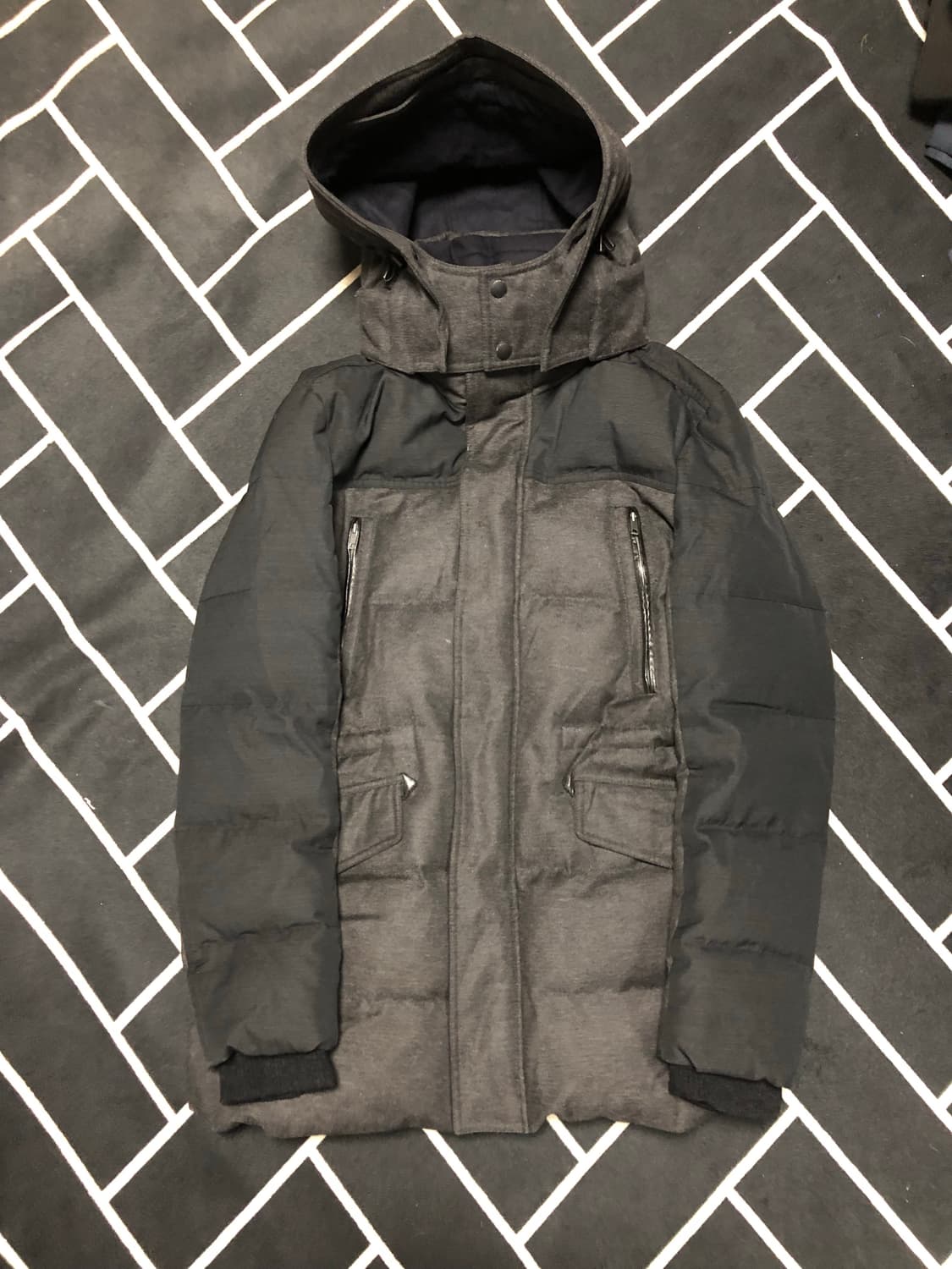 (횡재가)솔리드옴므 우영미 후드구스패딩/몽클레어스톤프라다톰포드톰브라운 상품이미지10