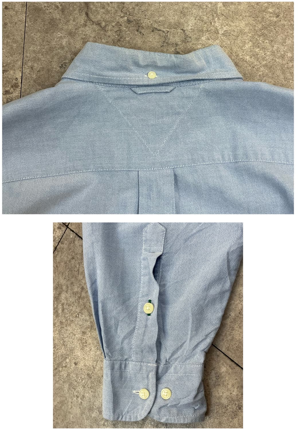 타미힐피거 포켓 셔츠 스카이블루 L #csz3251 상품이미지8