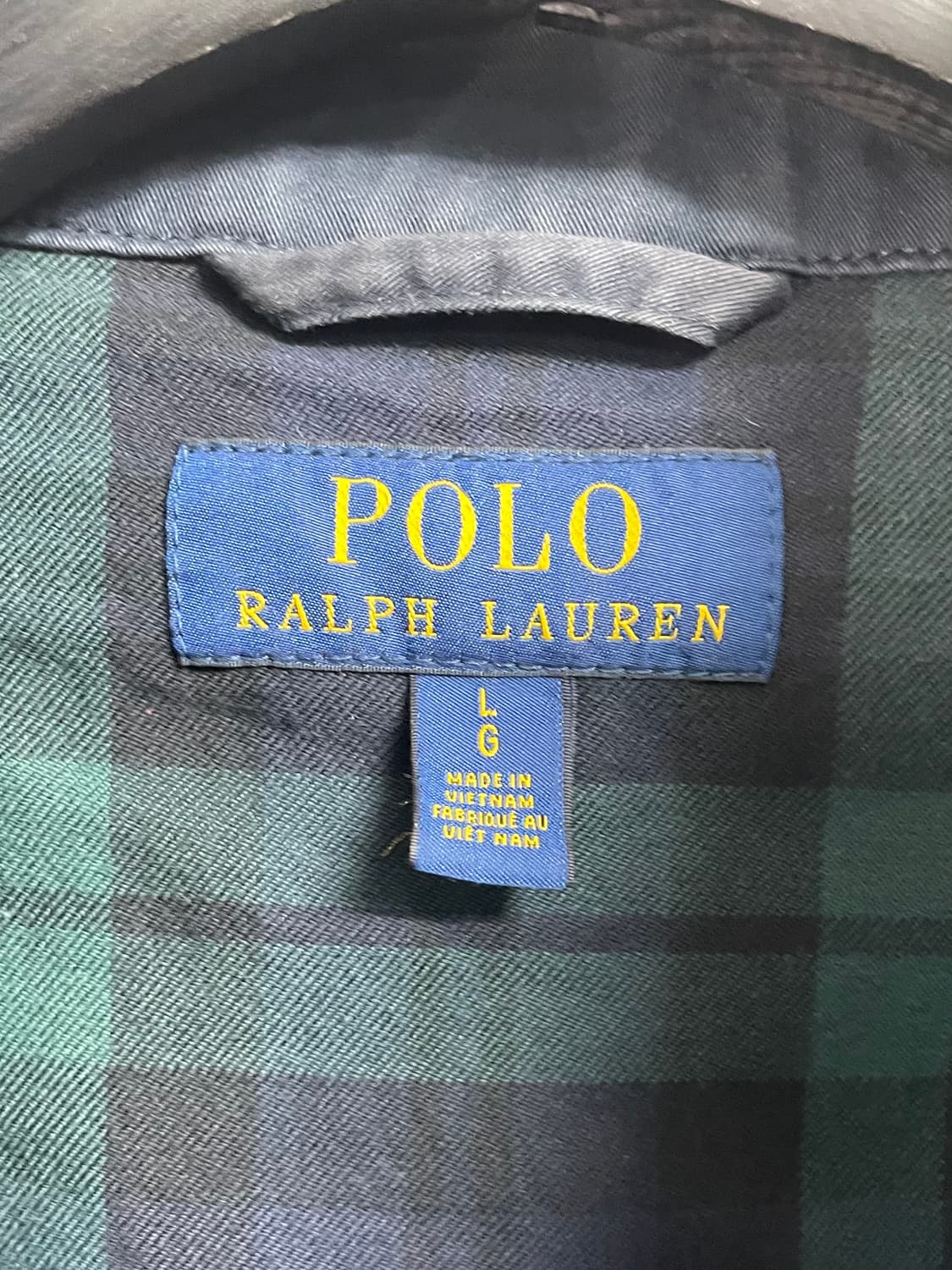 폴로 랄프로렌 신형 G9 네이비 헤링턴 자켓 (on.291)   상품이미지6