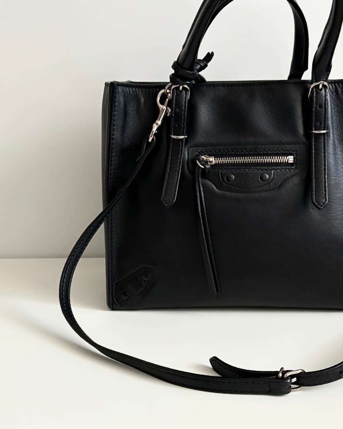 BALENCIAGA 발렌시아가 파피에르 A4 토트&숄더백 미니 - bla 상품이미지8