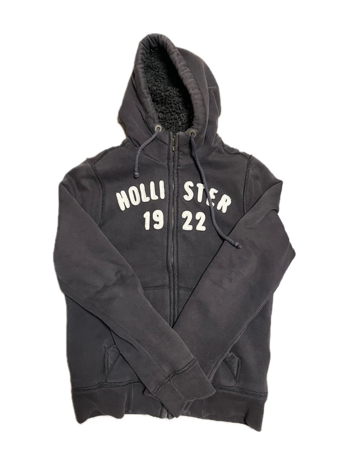 홀리스터 시그니처 양털 안감 후드 집업 상품이미지1