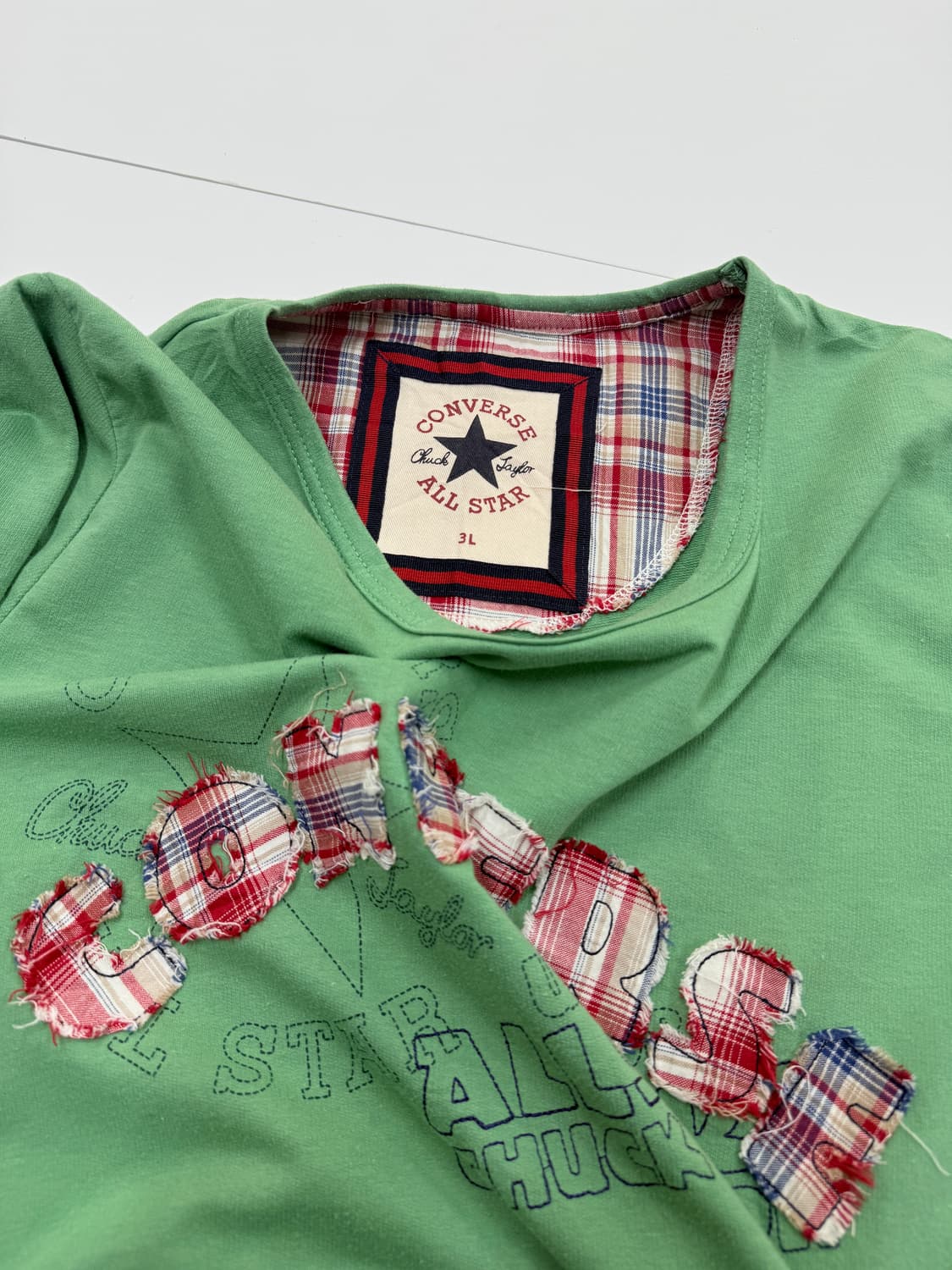 컨버스 올스타 패치워크 롱슬리브 상품이미지5