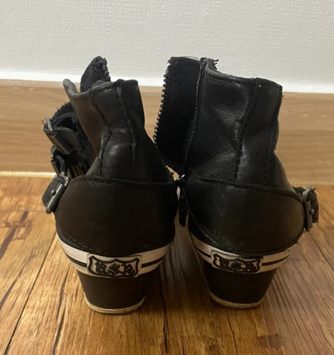 ASH 웨지힐 스니커즈 블랙 33 상품이미지3