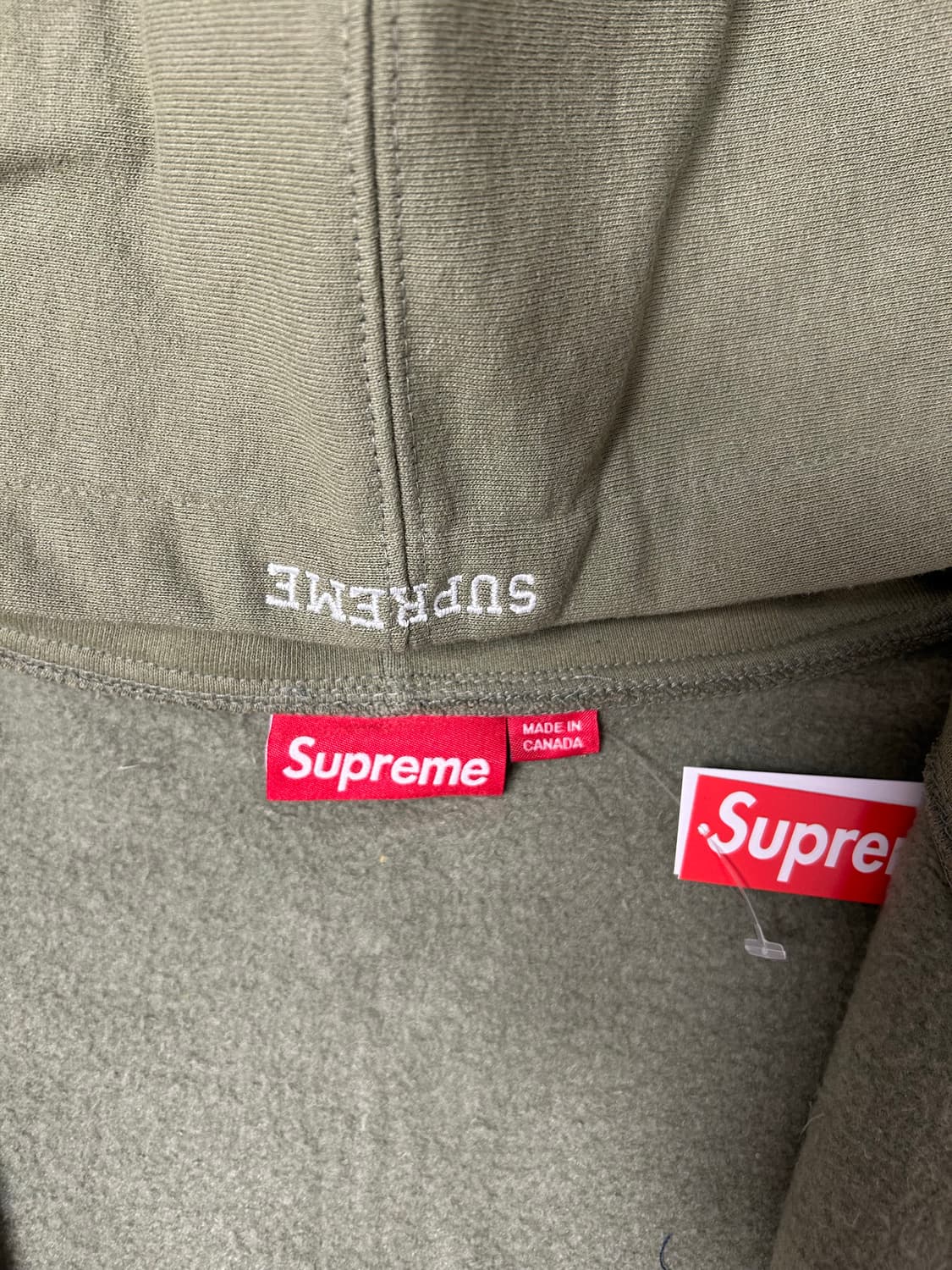 (XL) 슈프림 s로고 후드 집업 -24fw 상품이미지5