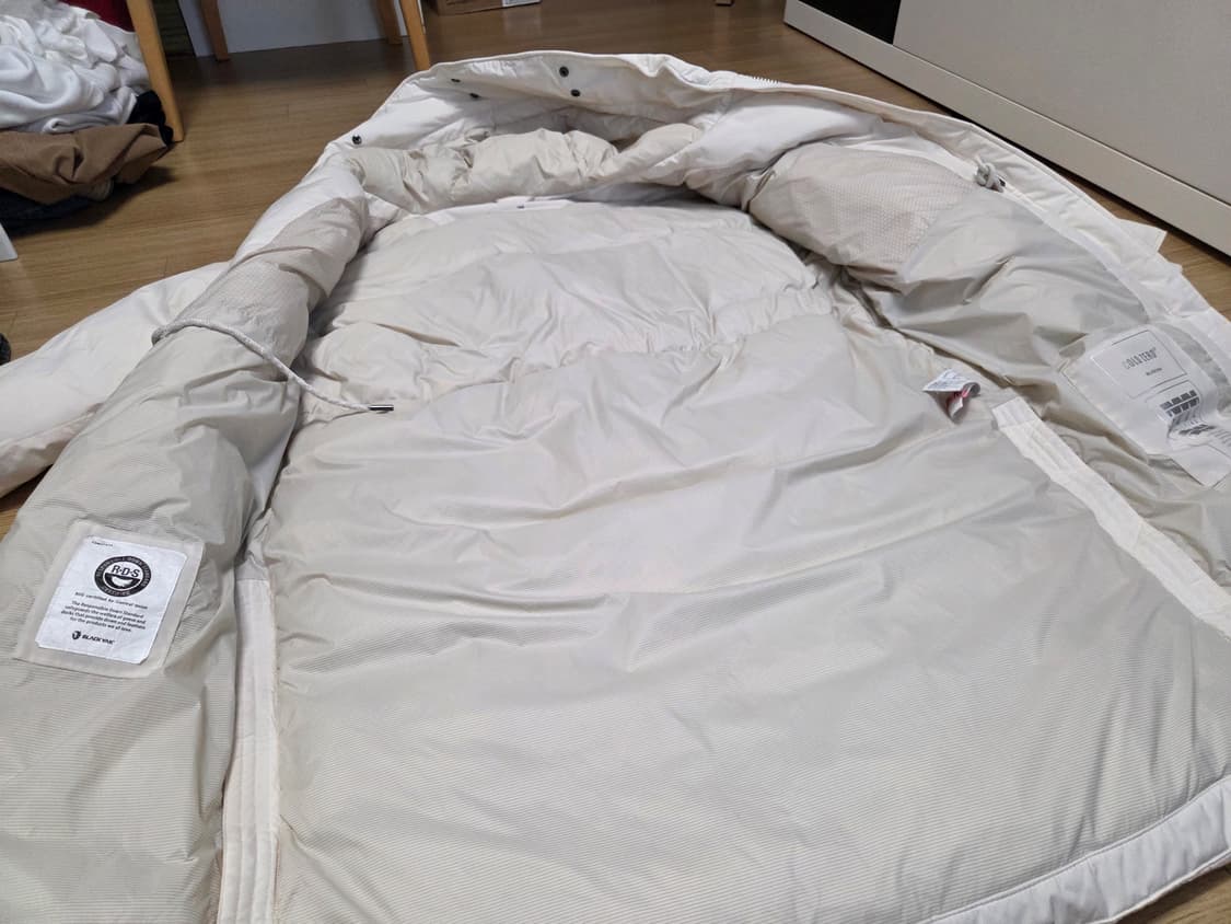 블랙야크 콜드 제로 레이디 구스  다운 롱패딩 상품이미지3