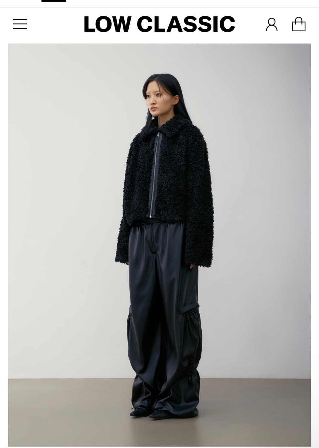 로우클래식 플러피 퍼 자켓 M 상품이미지2