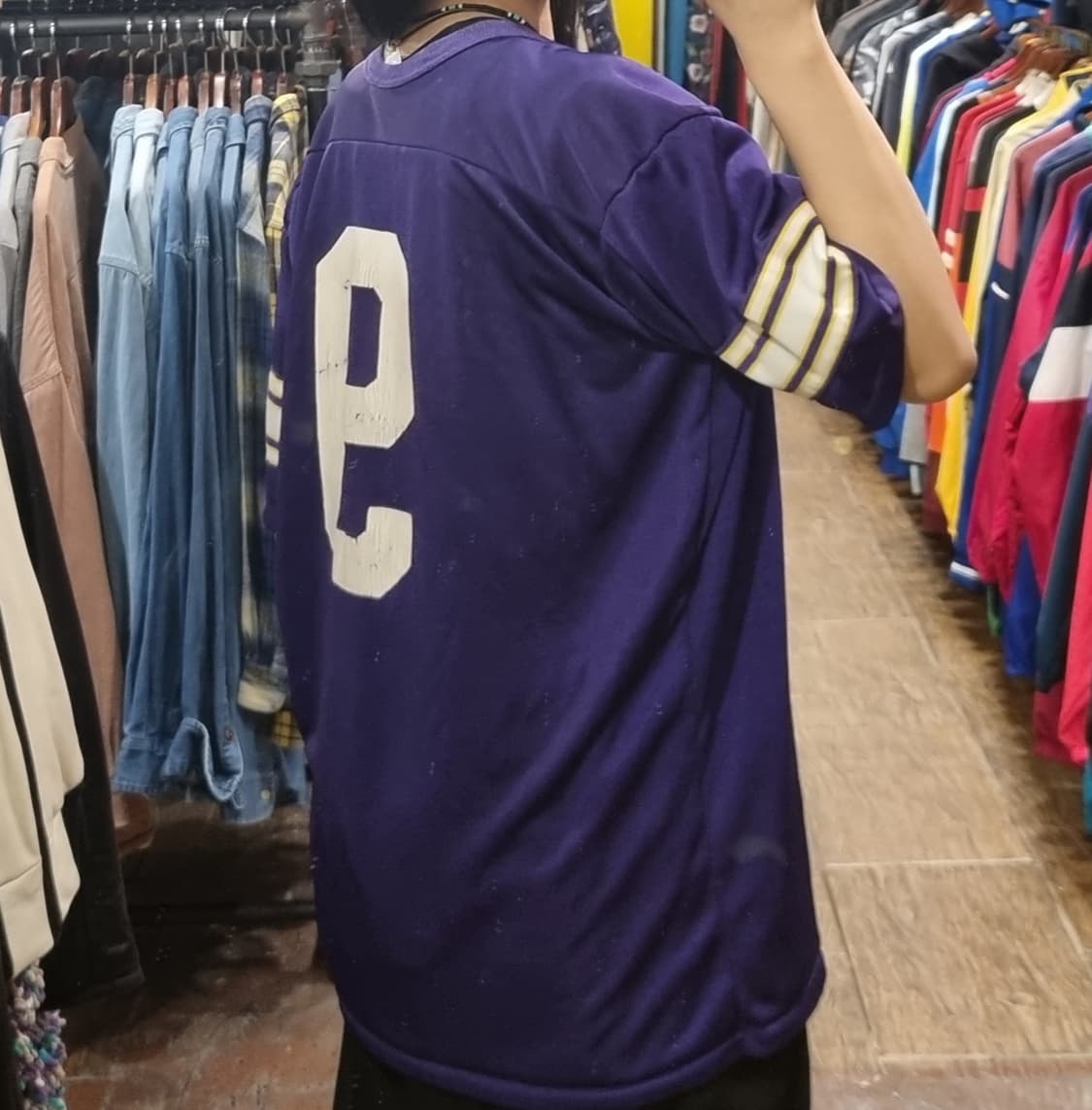 [Hi] NFL 풋볼 져지 반팔티 퍼플 상품이미지5