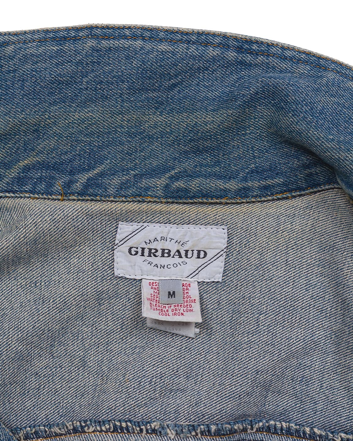 80s 마리떼프랑소와저버 큐브 데님자켓 M 상품이미지6
