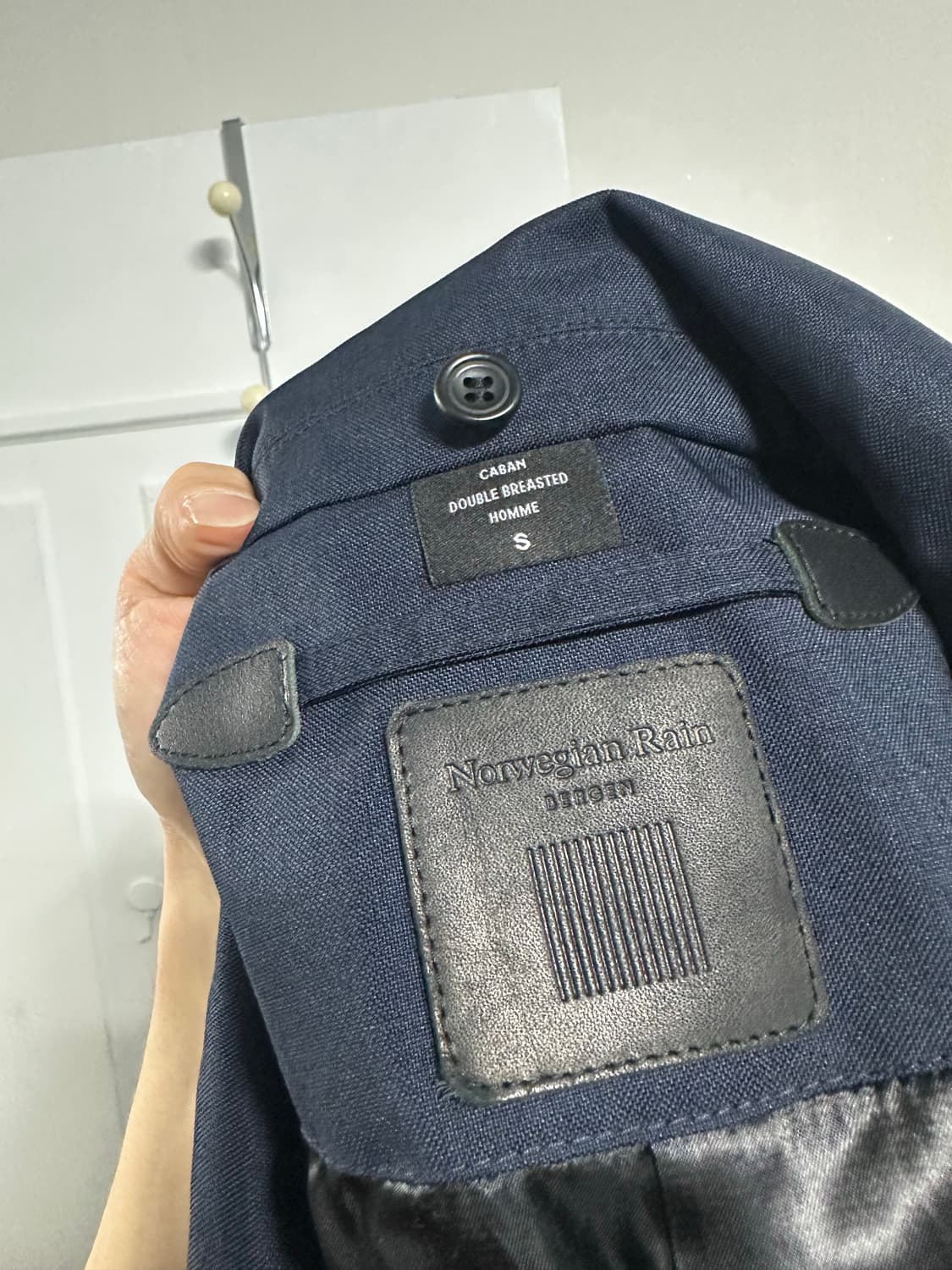 노르웨지안 레인 카반 더블 브레스티드 옴므 자켓 상품이미지3