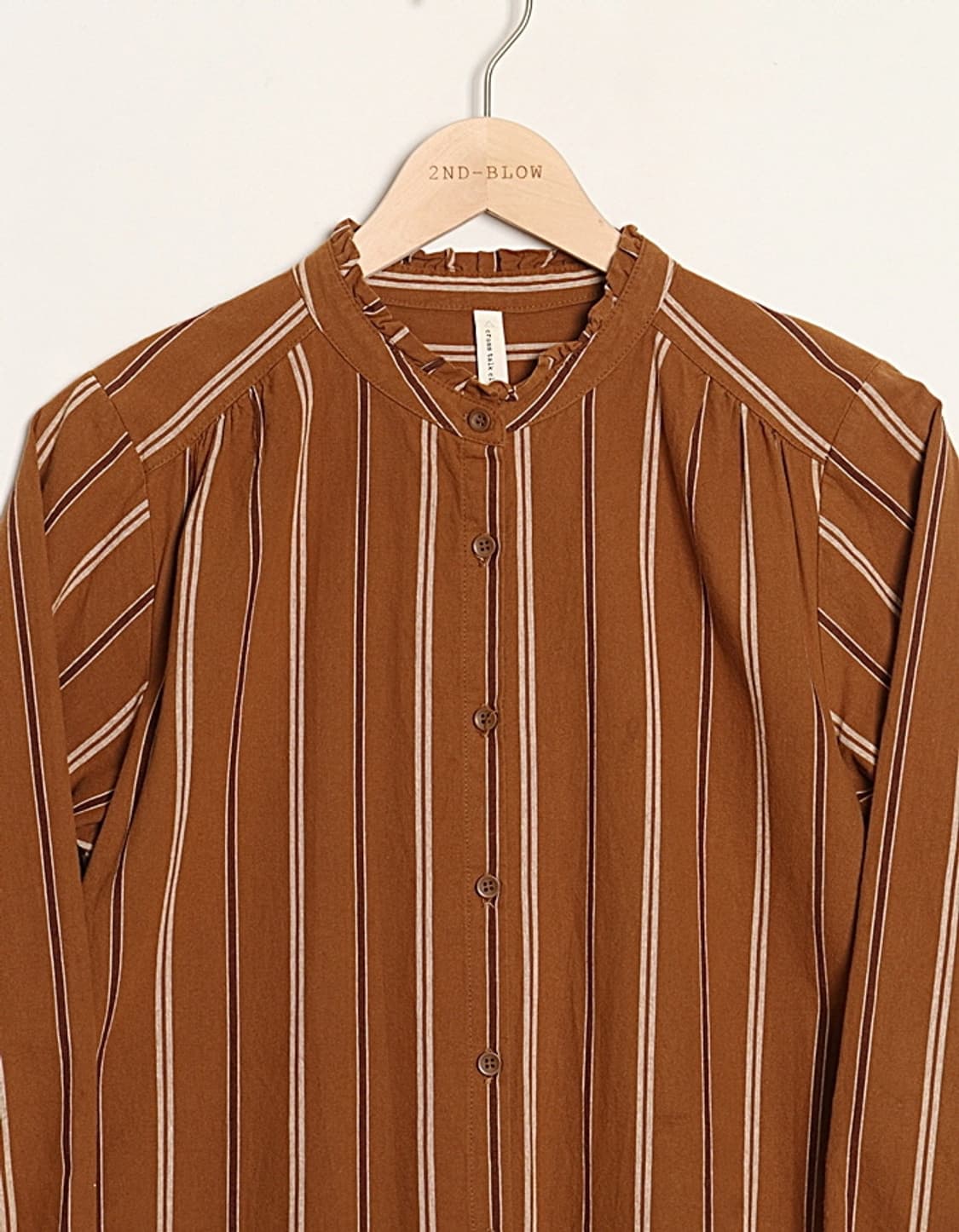  cross talk club Stripe Shirt One-Piece 상품이미지2
