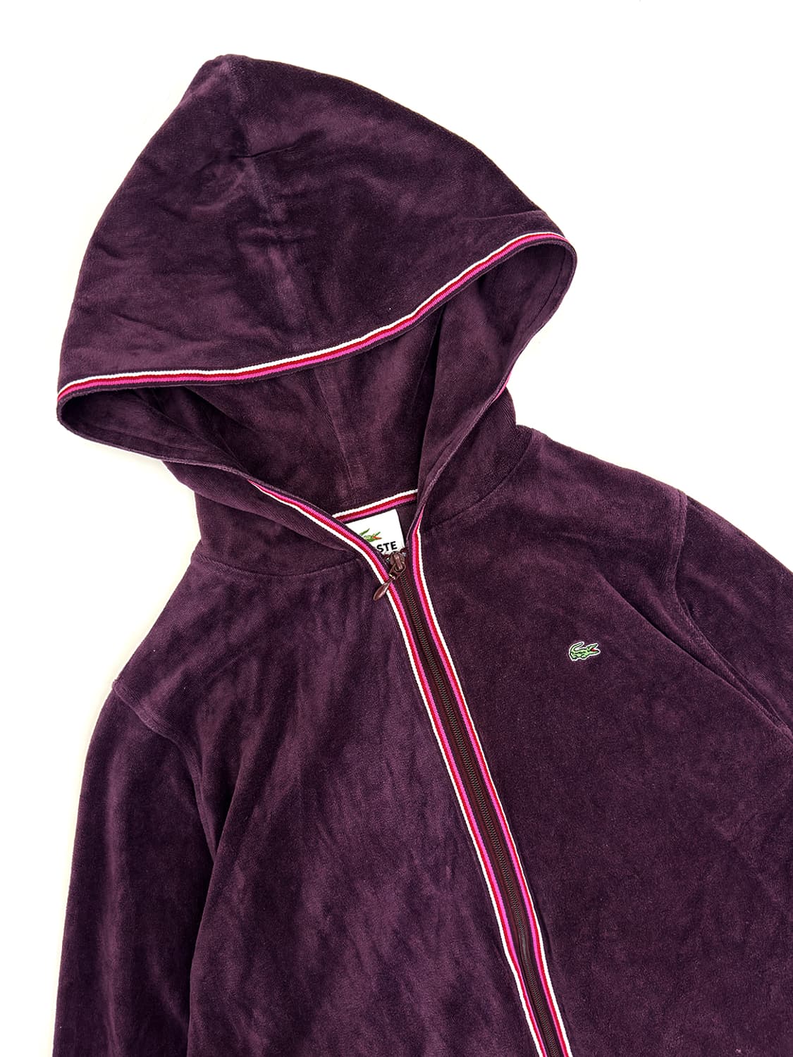 Lacoste Velvet Zip-Up Hoodie/ 40 상품이미지5