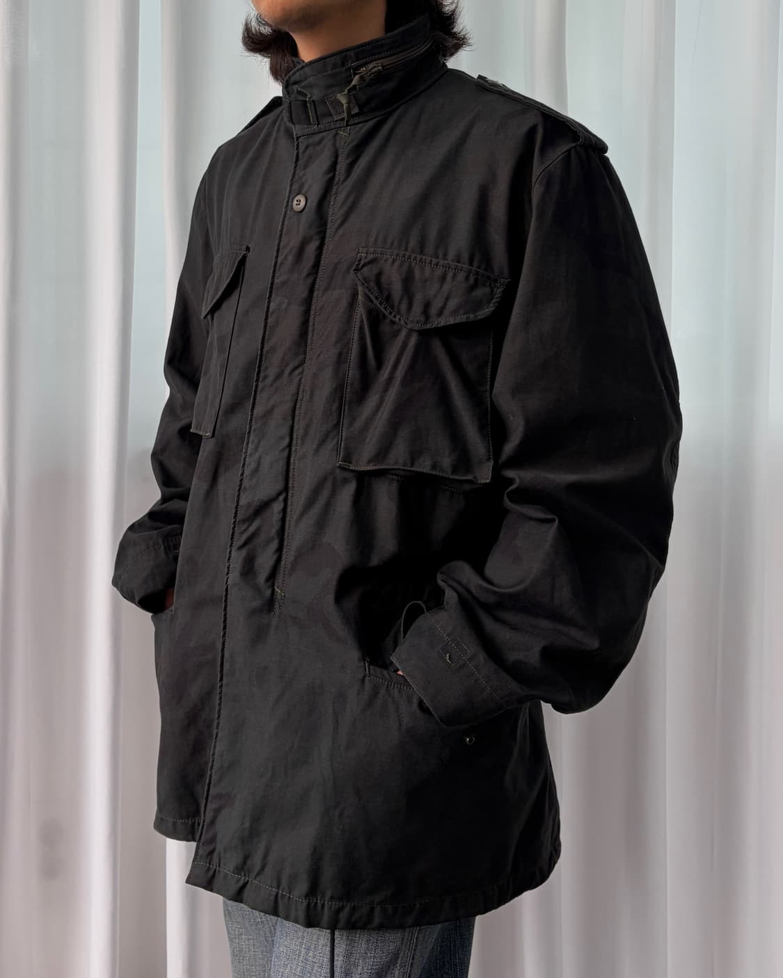 [XL]미군 오리지널 M65 카모플라주 필드 자켓 GOLDEN.MFG 상품이미지1