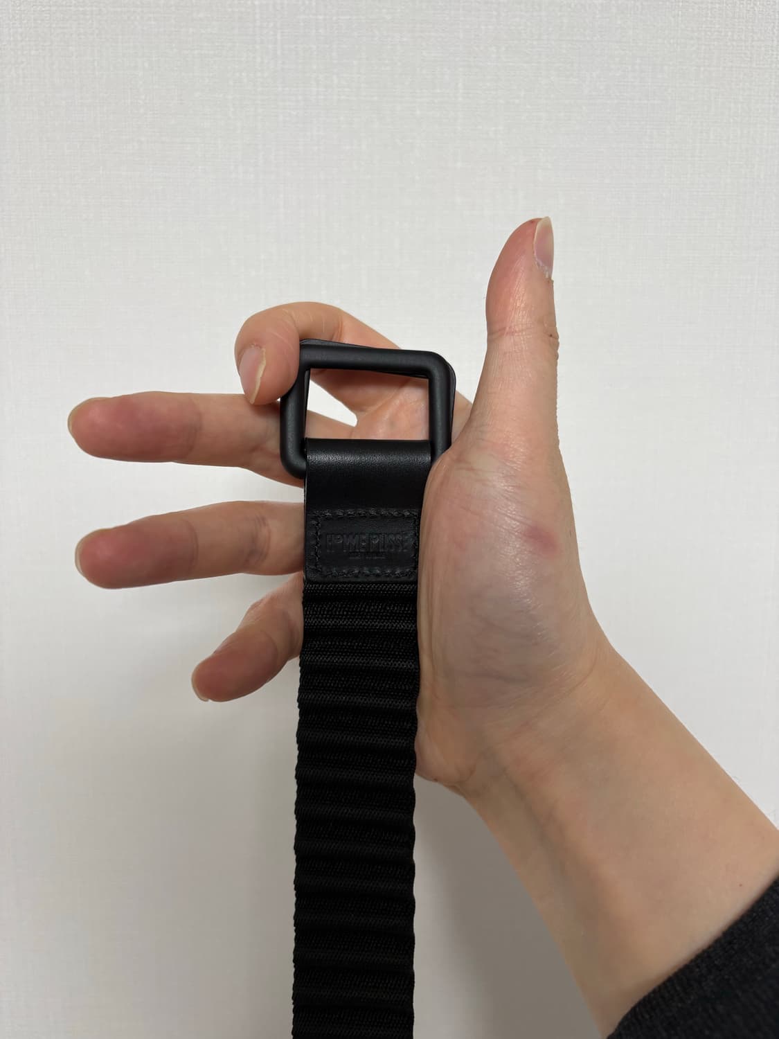 옴므플리세 플리츠 벨트 블랙 상품이미지3