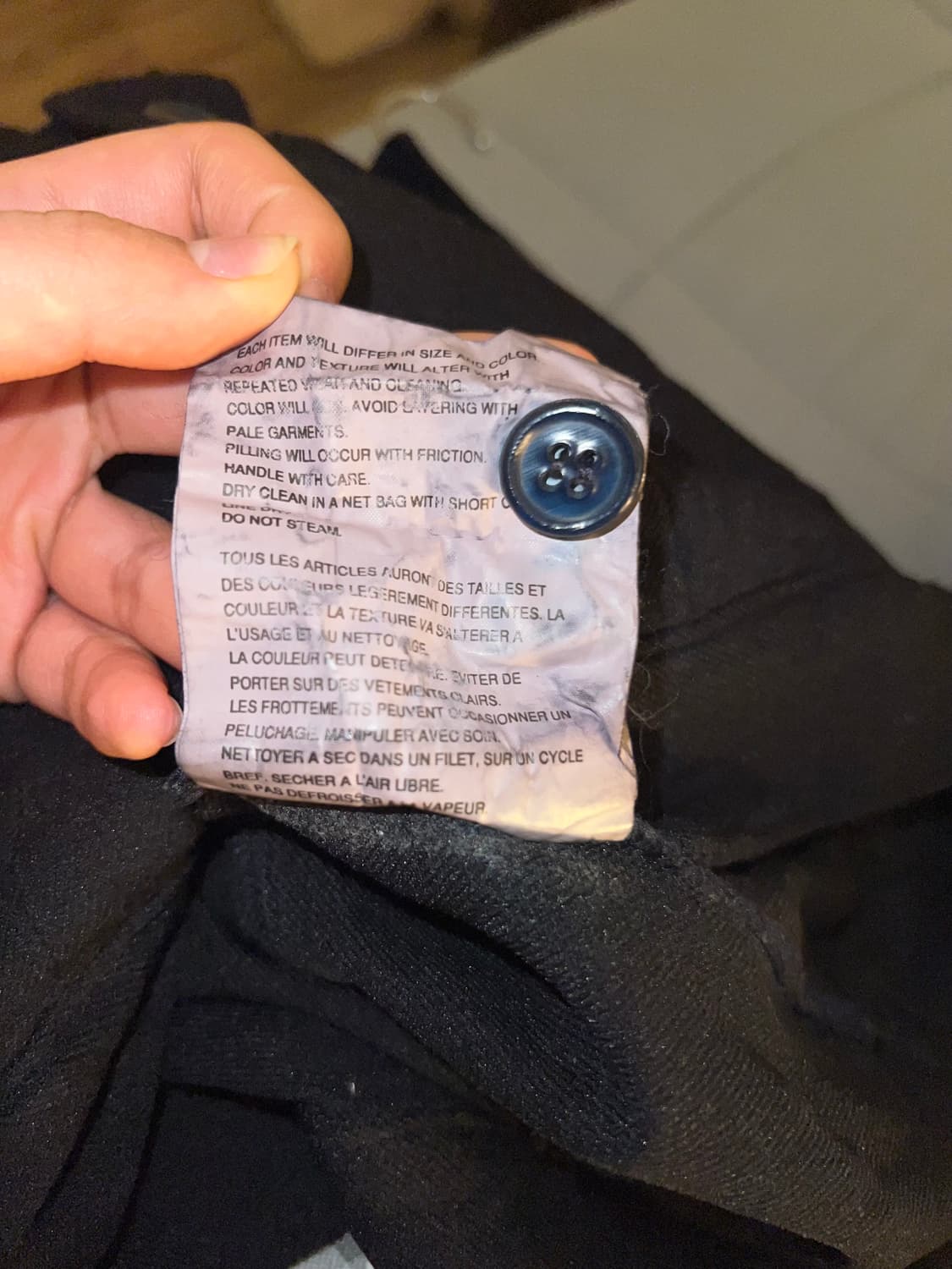 꼼데가르송 robe de chambre 자켓 상품이미지5