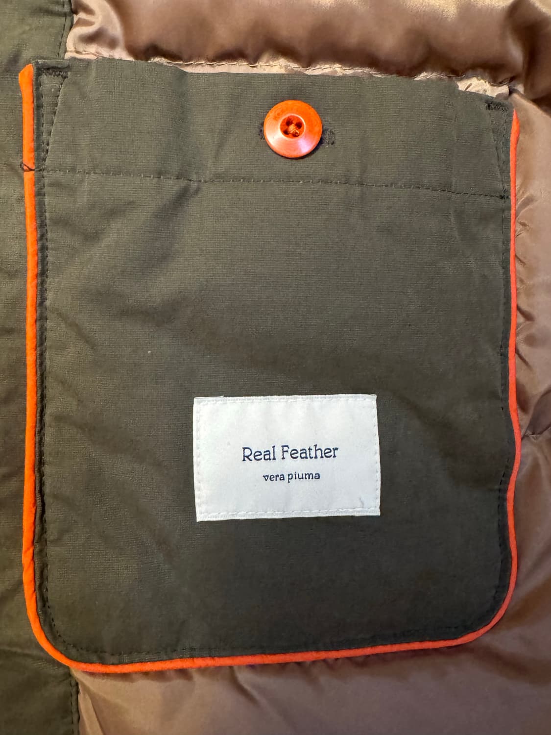 헨리코튼 스핏파이어 구스다운 패딩점퍼 (카키/100) 민트급 급처!! 상품이미지10