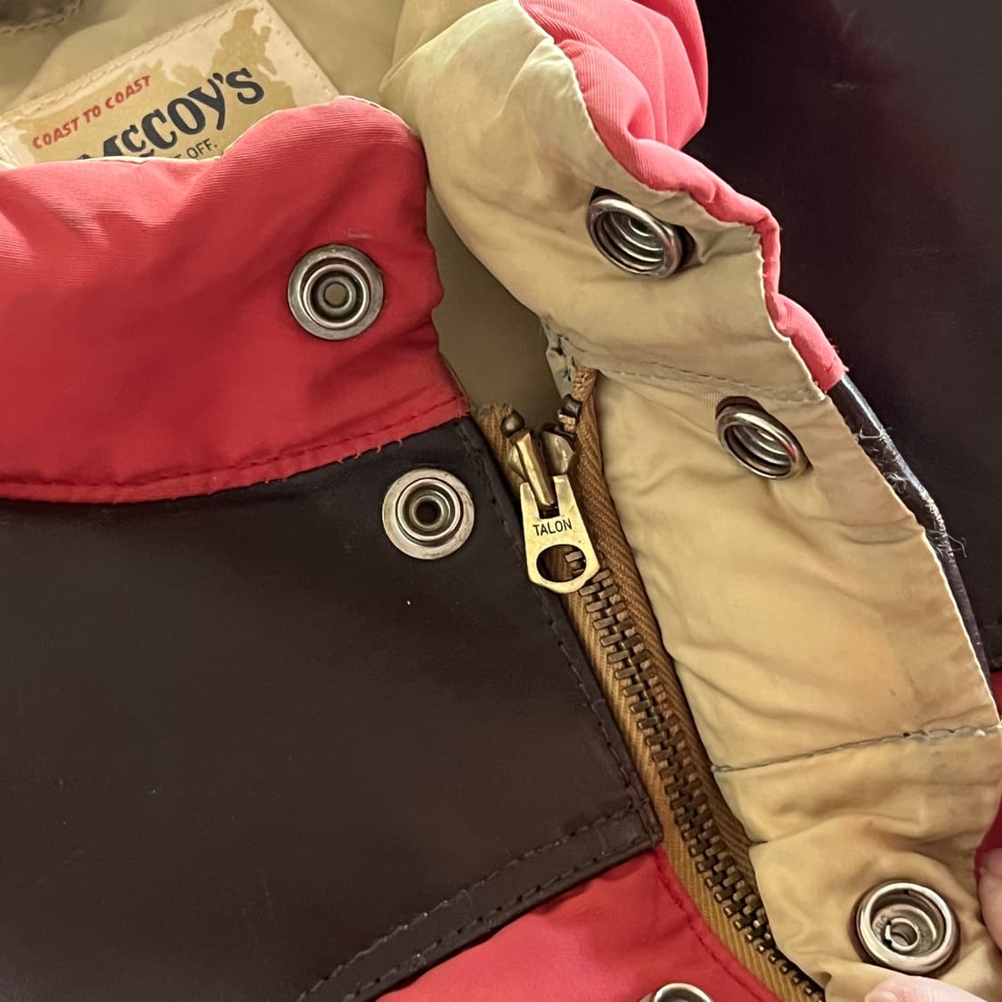 리얼맥코이 웨스턴 다운 베스트 상품이미지9