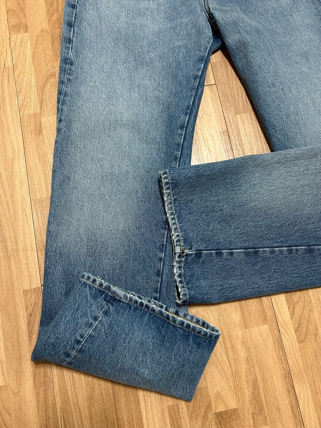 선플라워 스트레이트 트위스트 진 내츄럴 빈티지 32x30 상품이미지7