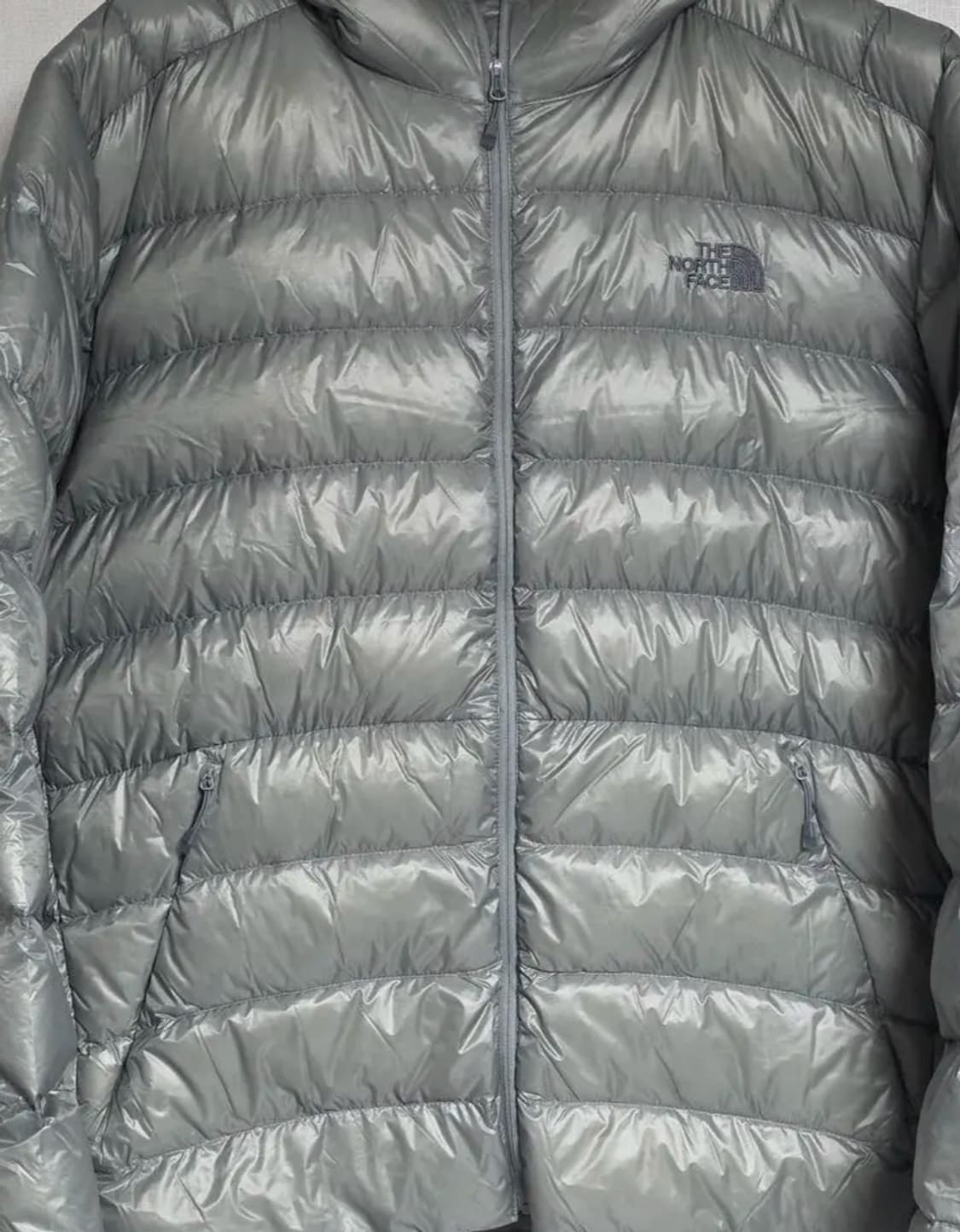 노스페이스 마티에 그레이 110 XXL 새상품 경량패딩 상품이미지1