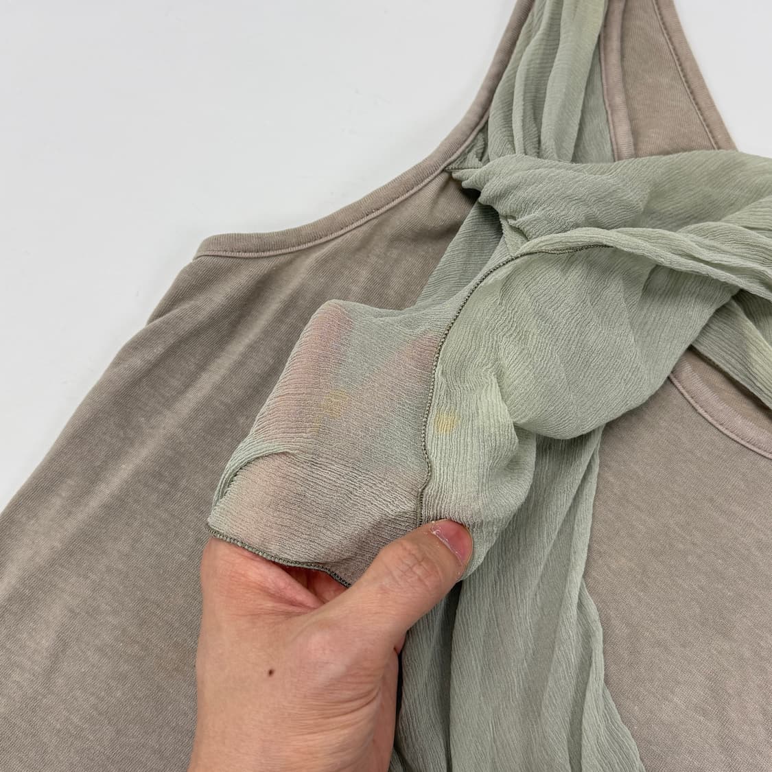 Gomme drape sleeveless 상품이미지6