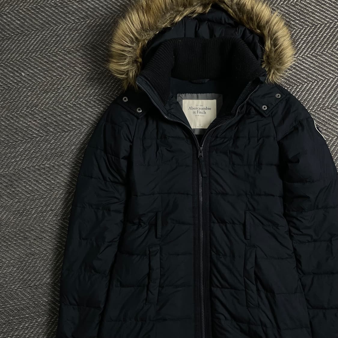 아베크롬비 우먼스 퍼 후드 롱 패딩 점퍼y 5001 상품이미지4