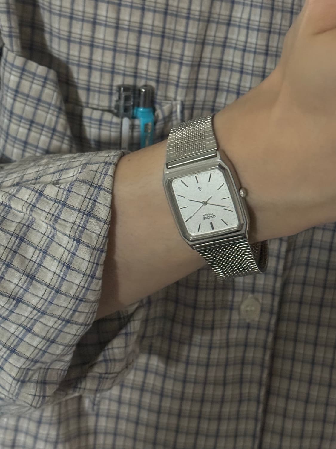 SEIKO 빈티지 쿼츠 시계 상품이미지5